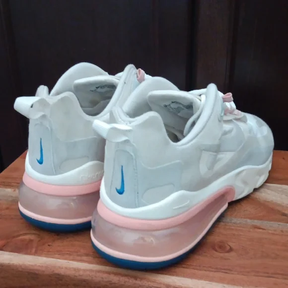 Nike Women's Cream and Pink Sneakers - Picture 10 of 16